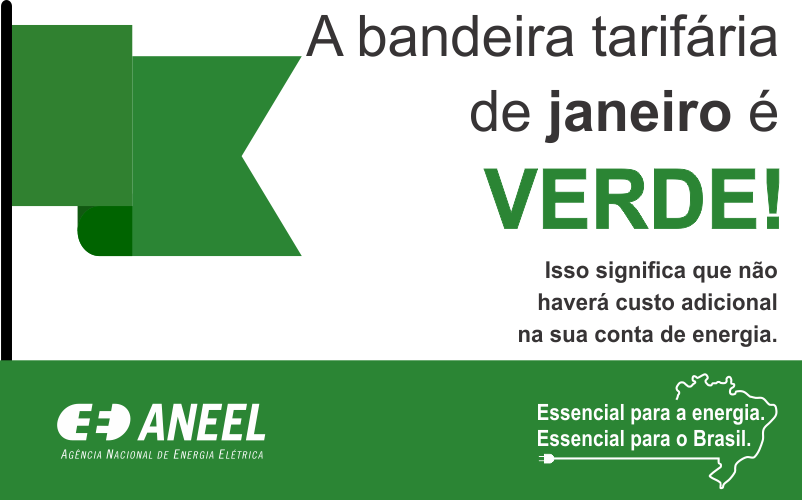 Resultado de imagem para BANDEIRA TARIFARIA VERDE