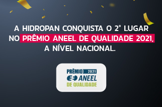 Hidropan 2º lugar no Premio Aneel de Qualidade