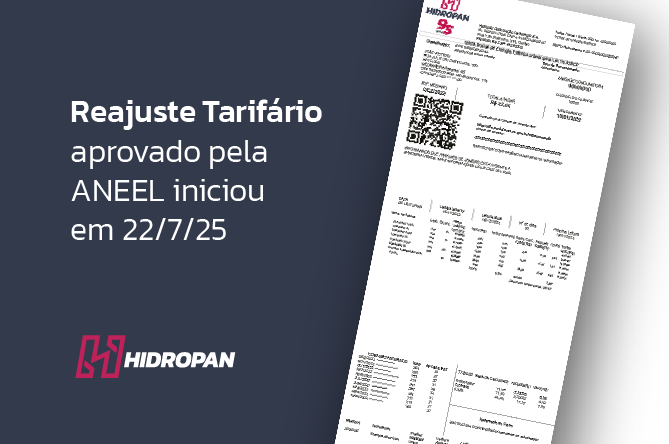 Reajuste Tarifário aprovado pela ANEEL